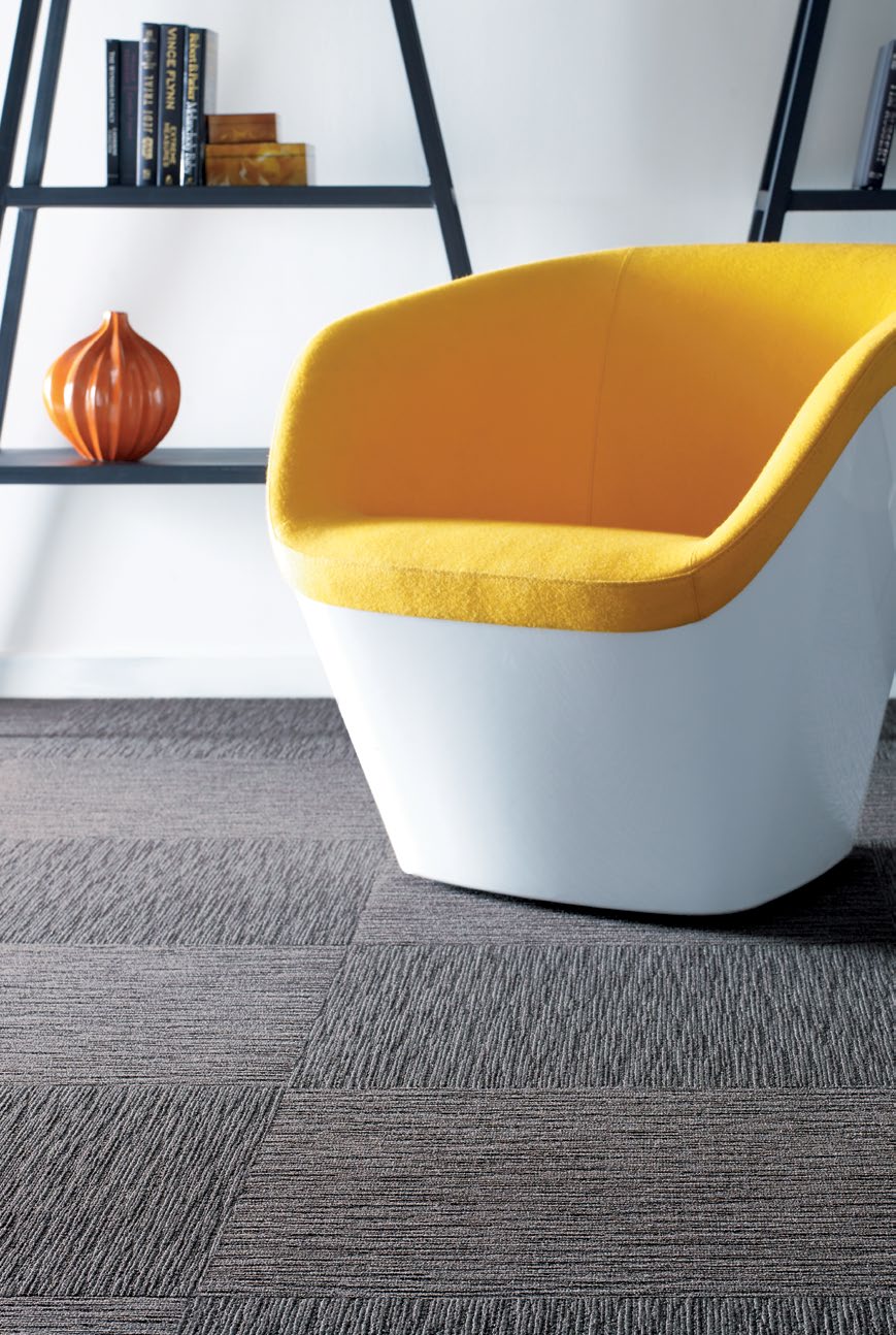 Yellow and white chair